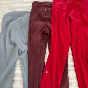 Lululemon bundle align leggings! Like new. Size 2.